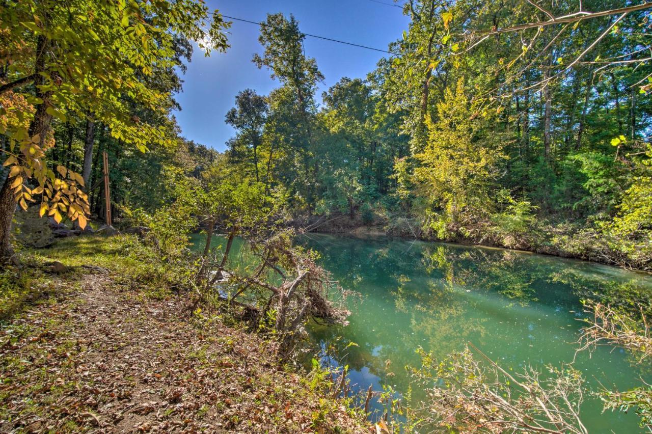 The Treehouse Cabin Creekside Home With Hot Tub! Summerville Exterior foto