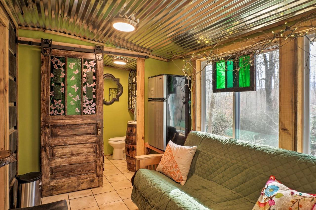 The Treehouse Cabin Creekside Home With Hot Tub! Summerville Exterior foto