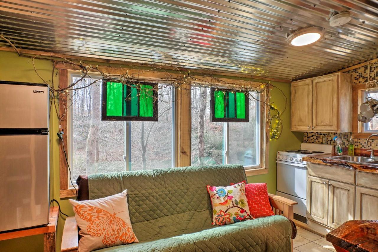 The Treehouse Cabin Creekside Home With Hot Tub! Summerville Exterior foto