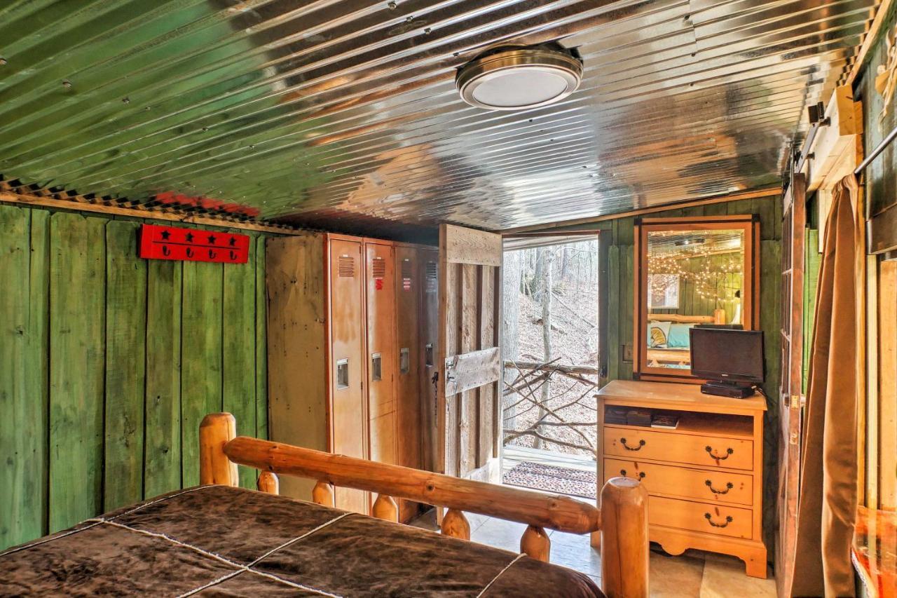 The Treehouse Cabin Creekside Home With Hot Tub! Summerville Exterior foto